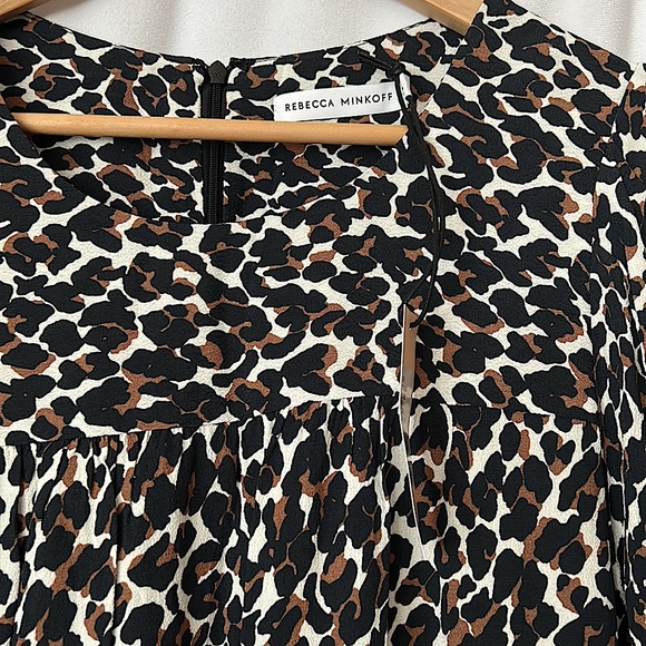 Rebecca Minkoff NWT Sexy Leopard Print Felicity Dress **Size M** 🔥🔥 - Picture 4 of 4